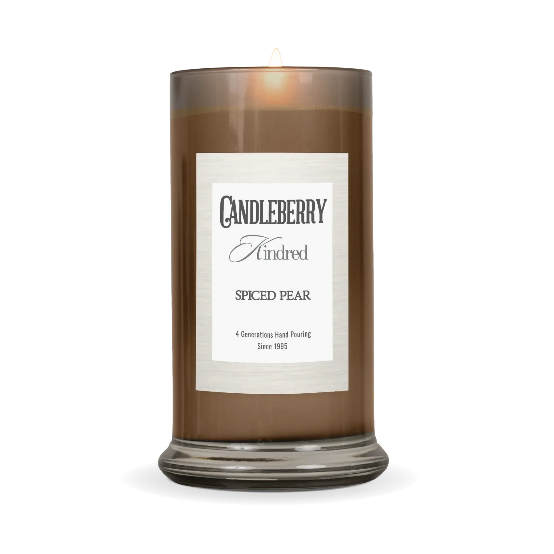 Spiced Pear™, Kindred, Large Jar Candle (Collective) by The Candleberry® Candle Company, Southern food gift detail photo 2