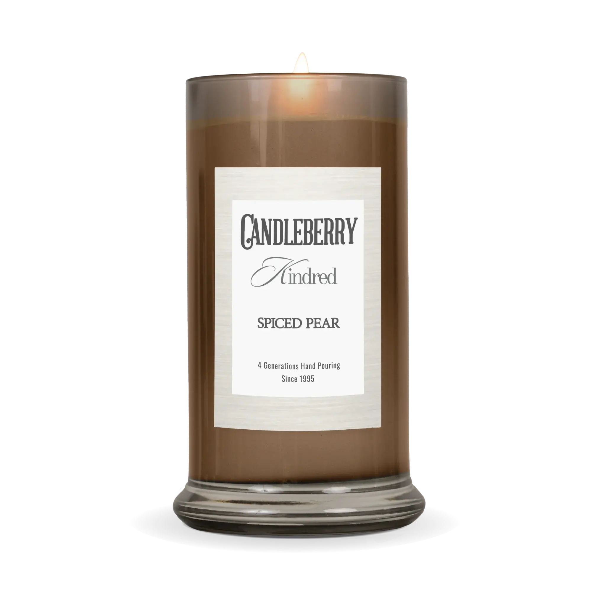 Spiced Pear™, Kindred, Large Jar Candle (Collective) by The Candleberry® Candle Company, Southern food gift detail photo 2