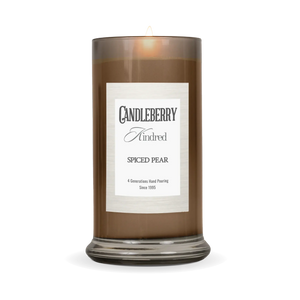 Spiced Pear™, Kindred, Large Jar Candle (Collective) by The Candleberry® Candle Company, Southern food gift detail photo 2
