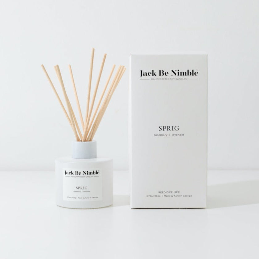 Sprig Reed Diffuser by Jack Be Nimble Candles image 1