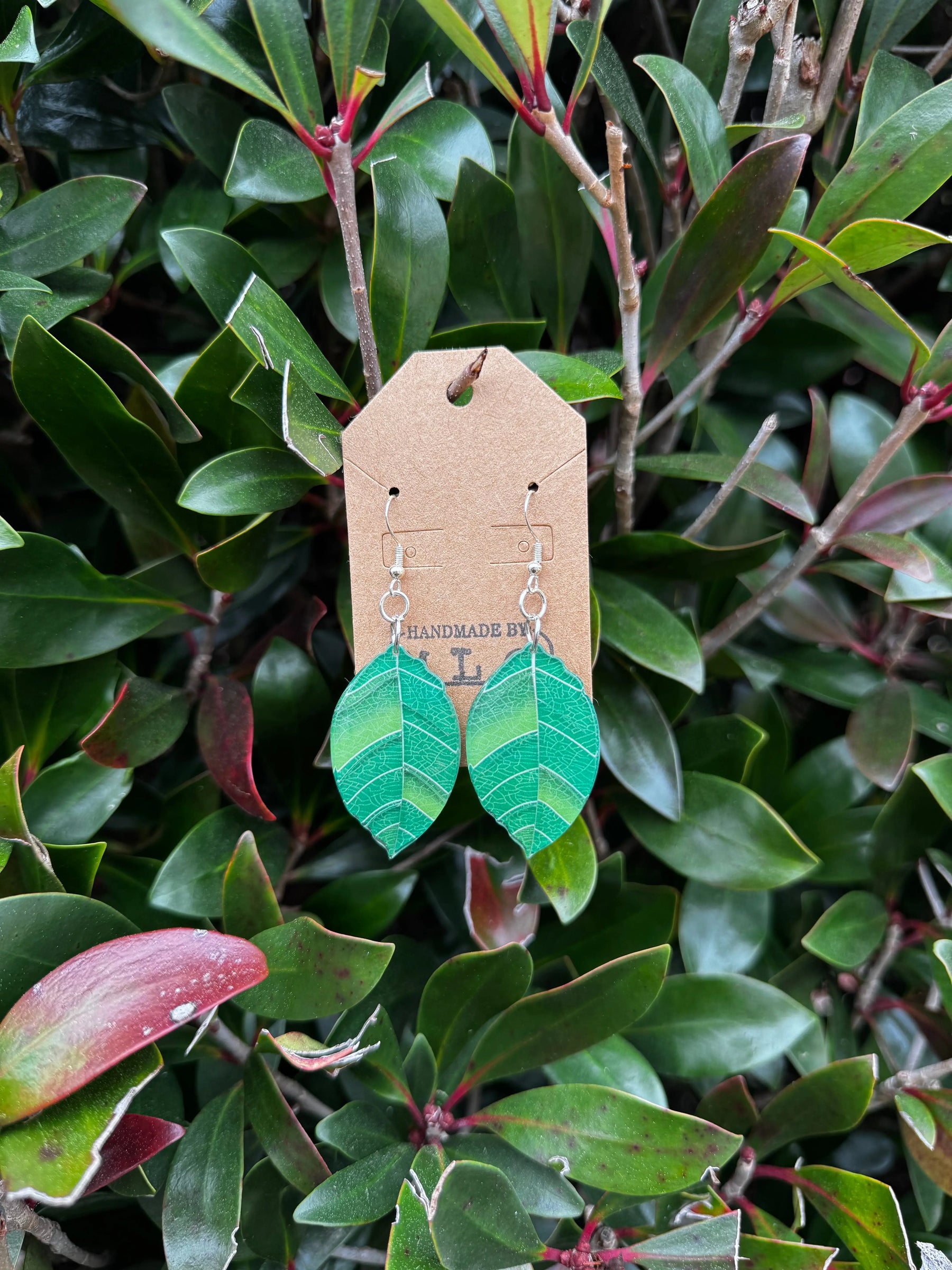 Sprout Earrings by Mushroom Lady Co, handmade jewelry main product photo