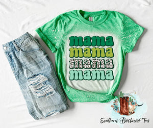 St Patrick's Day Mama by Southern Backroad Tees LLC, graphic tee main product photo