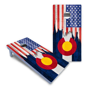 State Flag Designs Alabama to Georgia Cornhole Boards - All Weather Series by Cornhole Solutions, Southern home decor detail photo 15