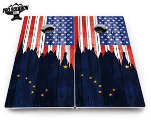 State Flag Designs Alabama to Georgia Cornhole Boards - Pro Solution Elite Series by Cornhole Solutions, Southern home decor detail photo 8