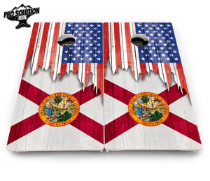 State Flag Designs Alabama to Georgia Cornhole Boards - Pro Solution Elite Series by Cornhole Solutions, Southern home decor detail photo 22
