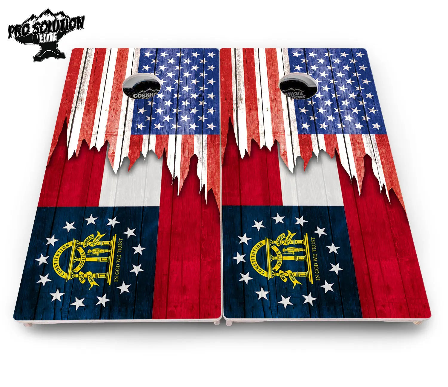 State Flag Designs Alabama to Georgia Cornhole Boards - Pro Solution Elite Series by Cornhole Solutions, Southern home decor detail photo 24