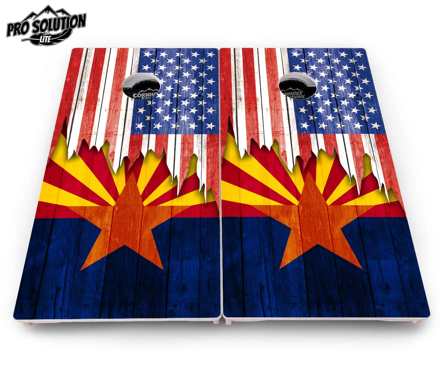 State Flag Designs Alabama to Georgia Cornhole Boards - Pro Solution Lite Series by Cornhole Solutions, Southern home decor detail photo 9