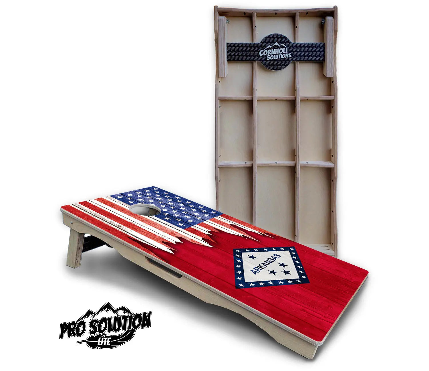 State Flag Designs Alabama to Georgia Cornhole Boards - Pro Solution Lite Series by Cornhole Solutions, Southern home decor detail photo 10