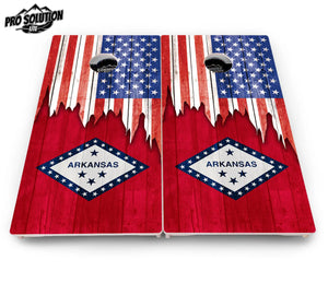 State Flag Designs Alabama to Georgia Cornhole Boards - Pro Solution Lite Series by Cornhole Solutions, Southern home decor detail photo 11