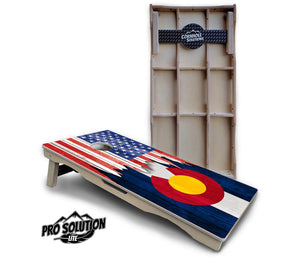 State Flag Designs Alabama to Georgia Cornhole Boards - Pro Solution Lite Series by Cornhole Solutions, Southern home decor detail photo 14