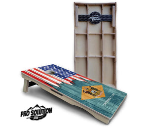 State Flag Designs Alabama to Georgia Cornhole Boards - Pro Solution Lite Series by Cornhole Solutions, Southern home decor detail photo 18