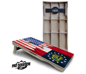 State Flag Designs Alabama to Georgia Cornhole Boards - Pro Solution Lite Series by Cornhole Solutions, Southern home decor detail photo 22