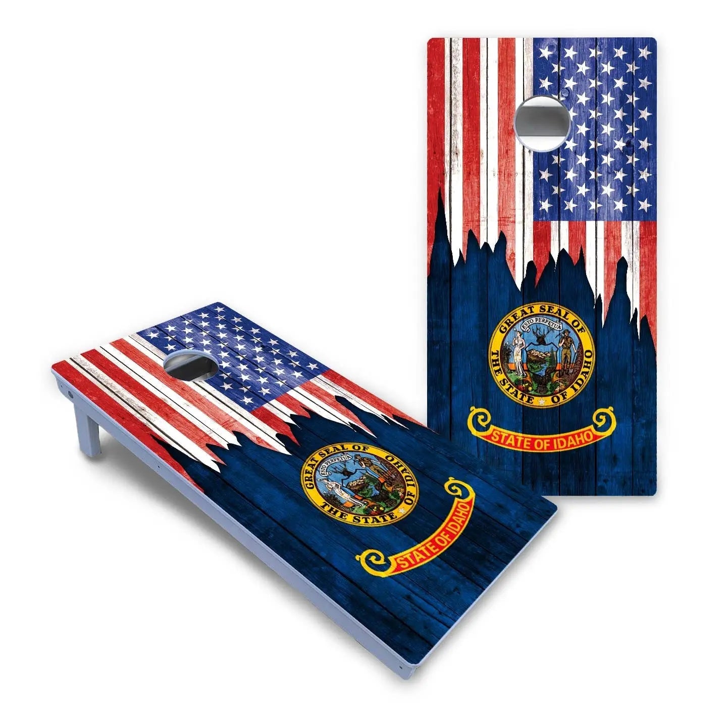 State Flag Designs Hawaii to Maryland Cornhole Boards - All Weather Series by Cornhole Solutions, Southern home decor detail photo 7