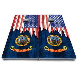 State Flag Designs Hawaii to Maryland Cornhole Boards - All Weather Series by Cornhole Solutions, Southern home decor detail photo 8