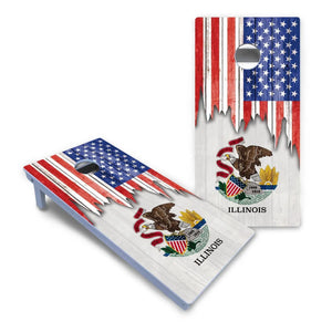 State Flag Designs Hawaii to Maryland Cornhole Boards - All Weather Series by Cornhole Solutions, Southern home decor detail photo 9