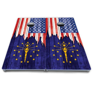 State Flag Designs Hawaii to Maryland Cornhole Boards - All Weather Series by Cornhole Solutions, Southern home decor detail photo 12