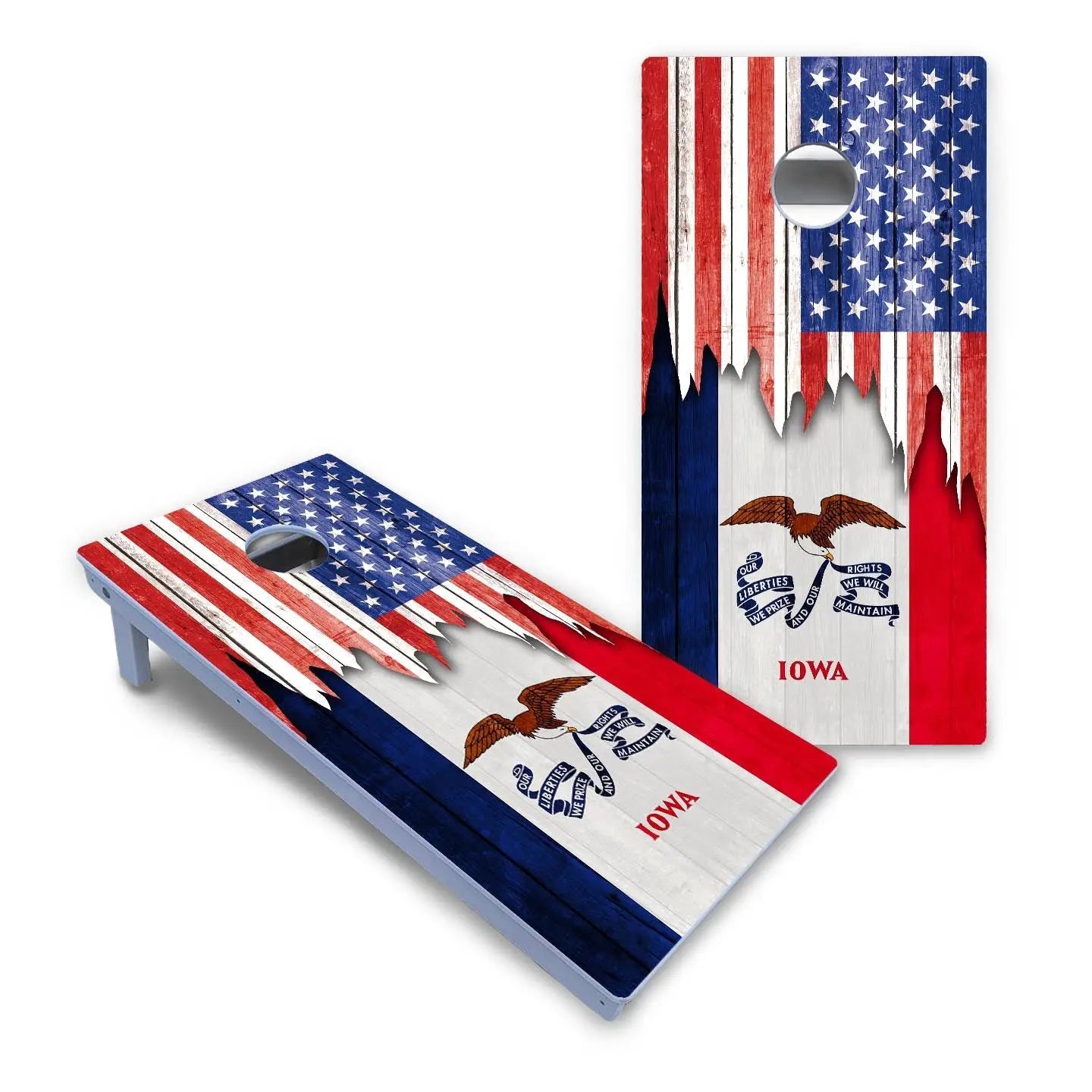 State Flag Designs Hawaii to Maryland Cornhole Boards - All Weather Series by Cornhole Solutions, Southern home decor detail photo 13