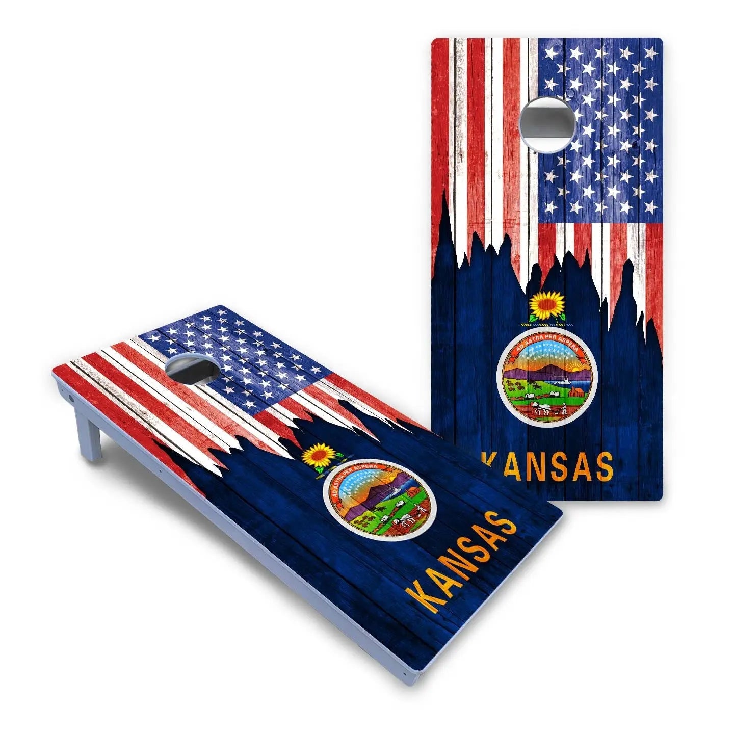 State Flag Designs Hawaii to Maryland Cornhole Boards - All Weather Series by Cornhole Solutions, Southern home decor detail photo 15