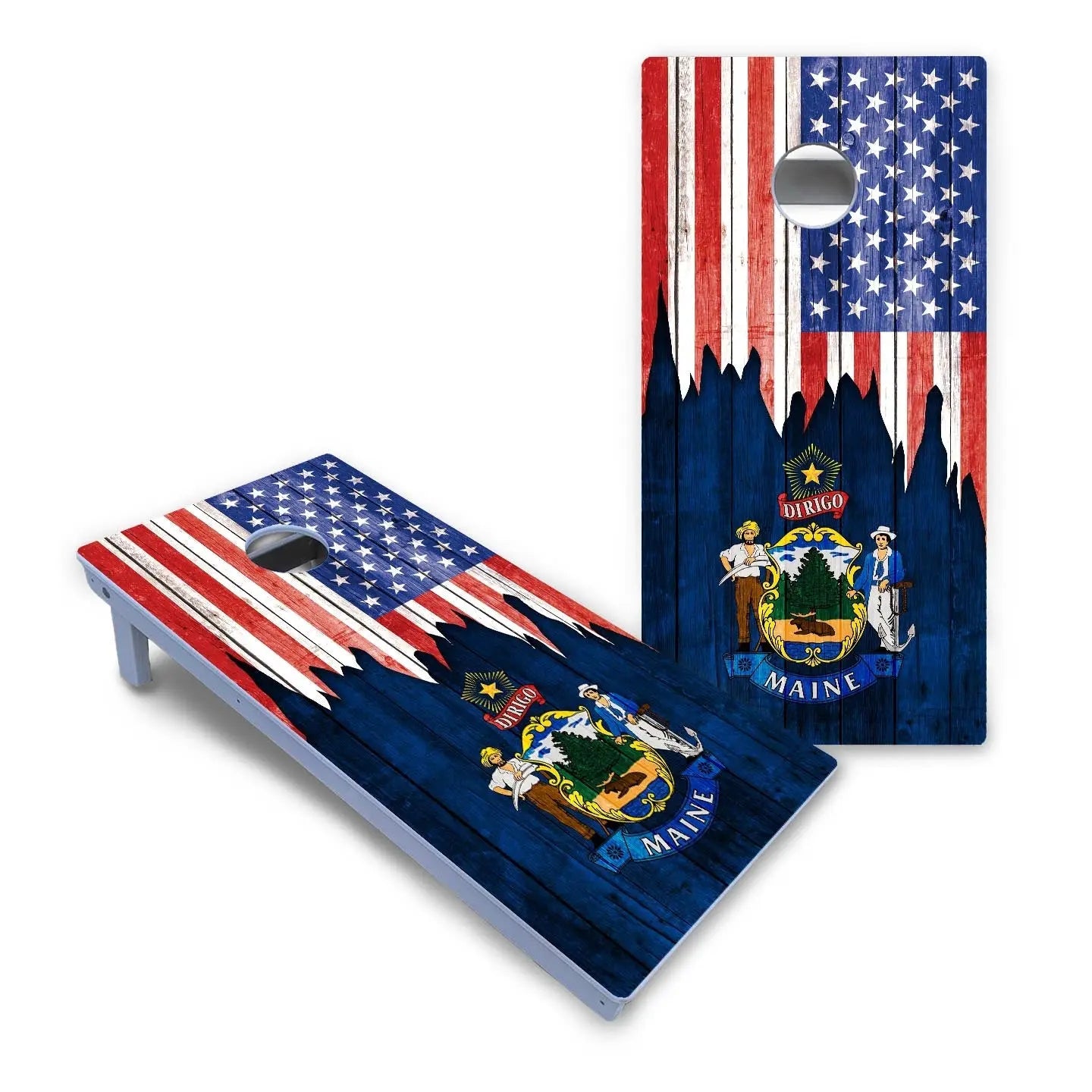 State Flag Designs Hawaii to Maryland Cornhole Boards - All Weather Series by Cornhole Solutions, Southern home decor detail photo 21