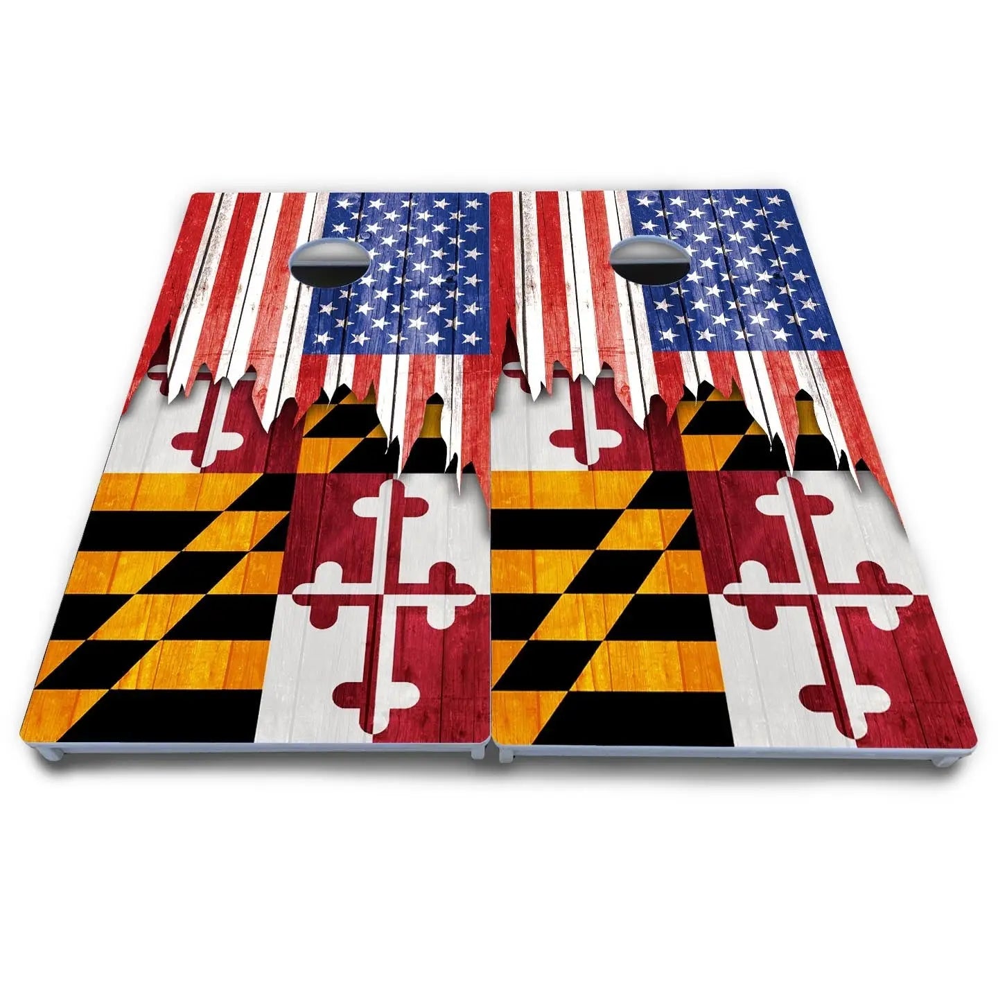 State Flag Designs Hawaii to Maryland Cornhole Boards - All Weather Series by Cornhole Solutions, Southern home decor detail photo 24