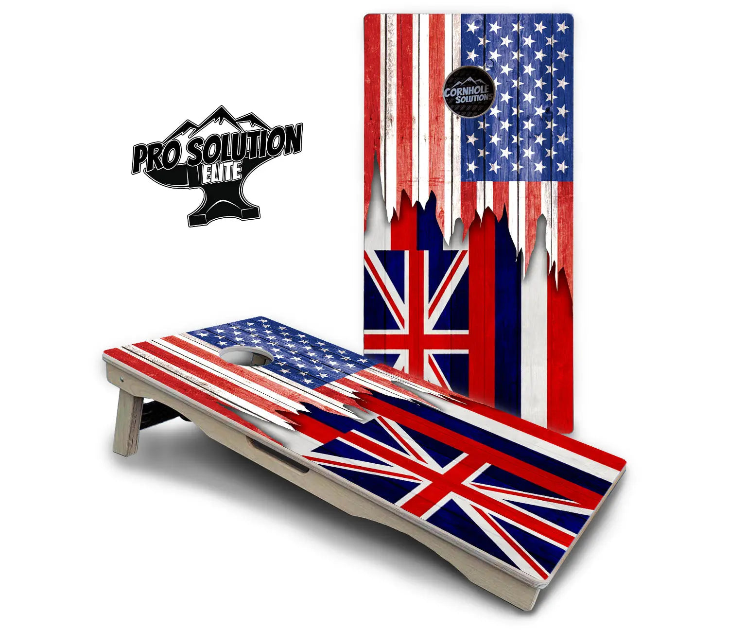 State Flag Designs Hawaii to Maryland Cornhole Boards - Pro Solution Elite Series by Cornhole Solutions, Southern home decor detail photo 3