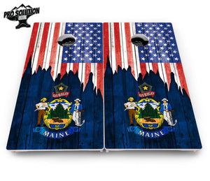 State Flag Designs Hawaii to Maryland Cornhole Boards - Pro Solution Elite Series by Cornhole Solutions, Southern home decor detail photo 22
