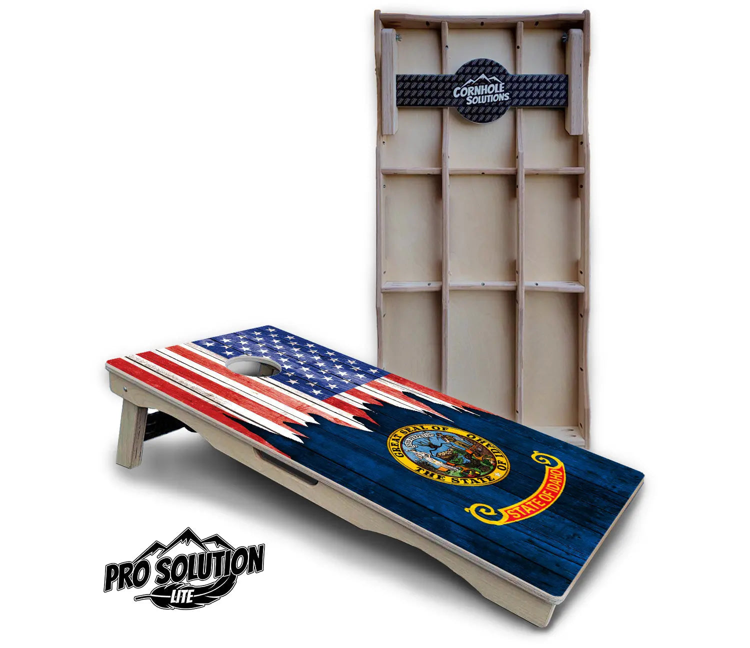State Flag Designs Hawaii to Maryland Cornhole Boards - Pro Solution Lite Series by Cornhole Solutions, Southern home decor detail photo 6