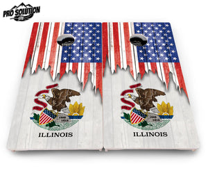 State Flag Designs Hawaii to Maryland Cornhole Boards - Pro Solution Lite Series by Cornhole Solutions, Southern home decor detail photo 9