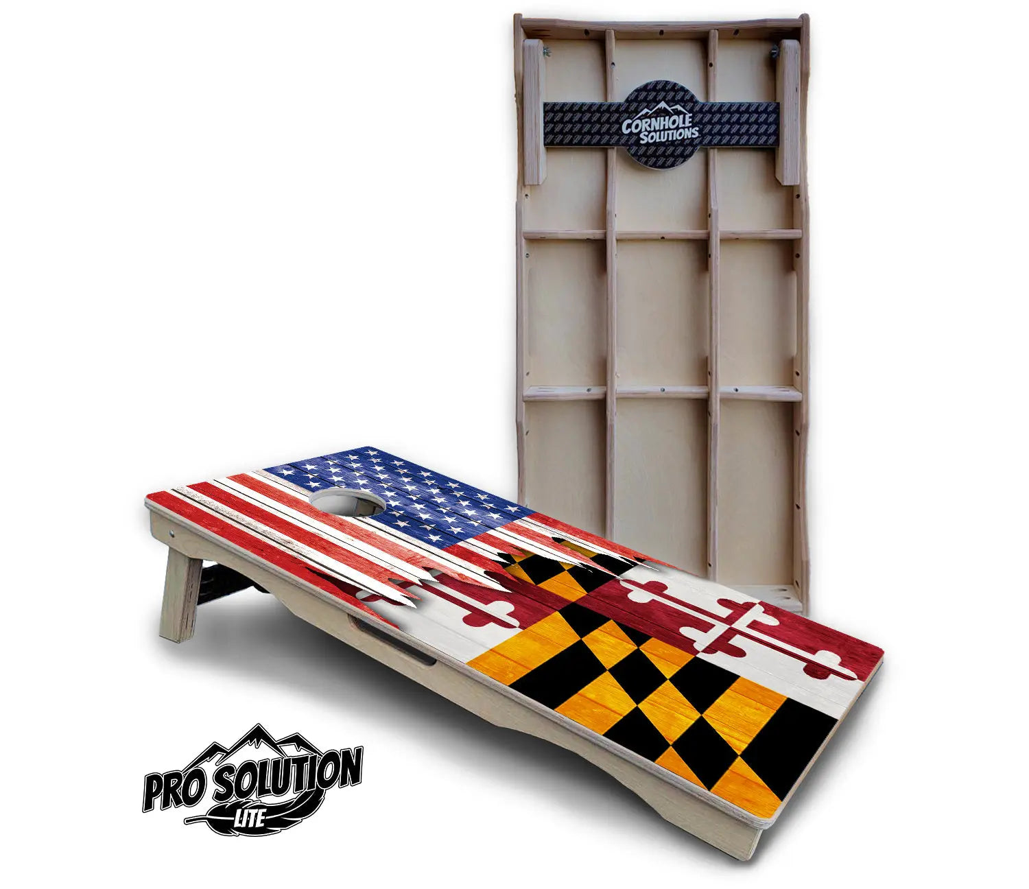 State Flag Designs Hawaii to Maryland Cornhole Boards - Pro Solution Lite Series by Cornhole Solutions, Southern home decor detail photo 22