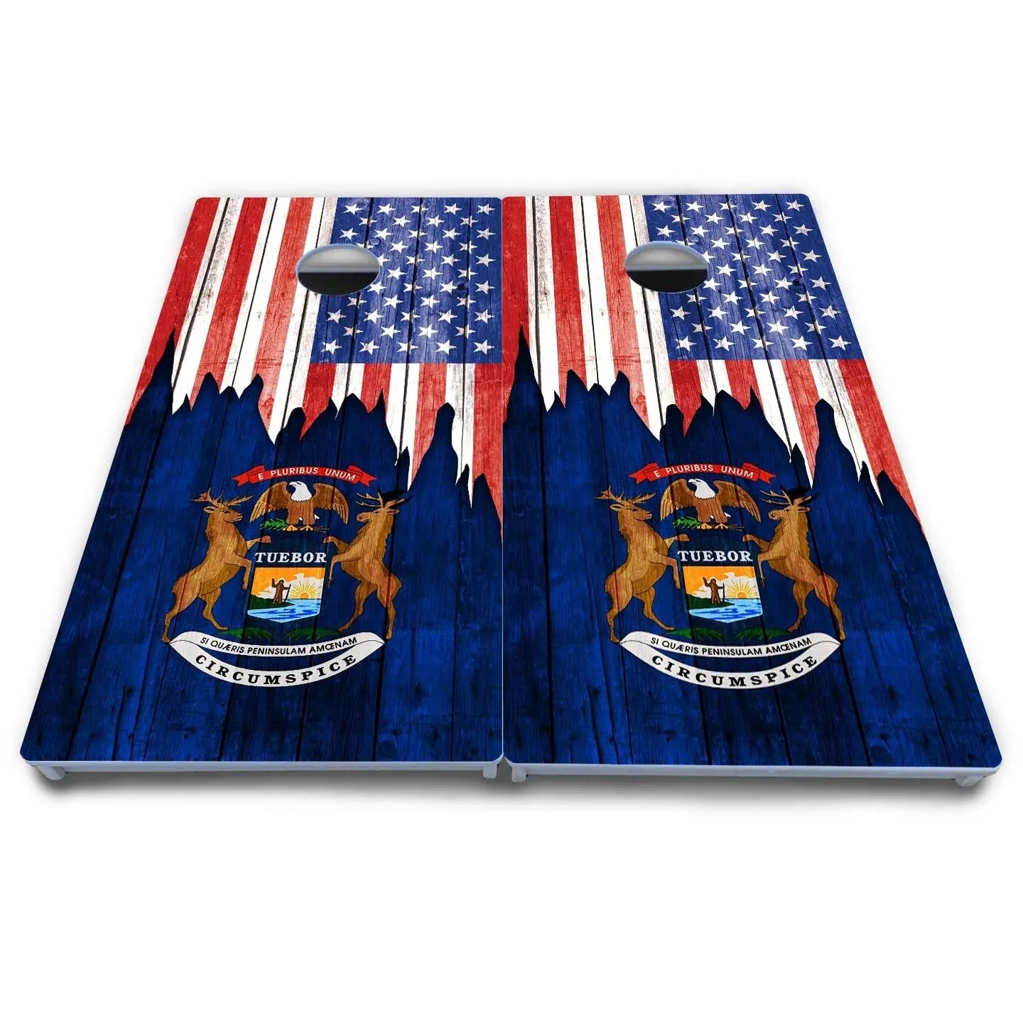 State Flag Designs Massachusetts to New Jersey Cornhole Boards - All Weather Series by Cornhole Solutions, Southern home decor detail photo 7
