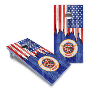 State Flag Designs Massachusetts to New Jersey Cornhole Boards - All Weather Series by Cornhole Solutions, Southern home decor detail photo 8