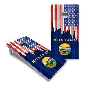 State Flag Designs Massachusetts to New Jersey Cornhole Boards - All Weather Series by Cornhole Solutions, Southern home decor detail photo 14