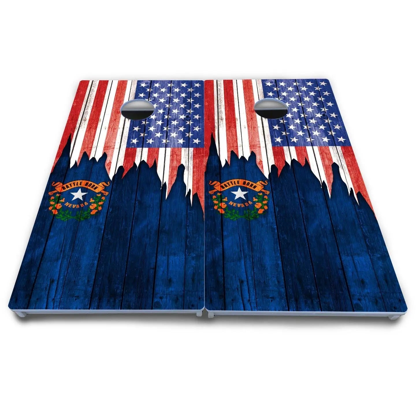 State Flag Designs Massachusetts to New Jersey Cornhole Boards - All Weather Series by Cornhole Solutions, Southern home decor detail photo 19