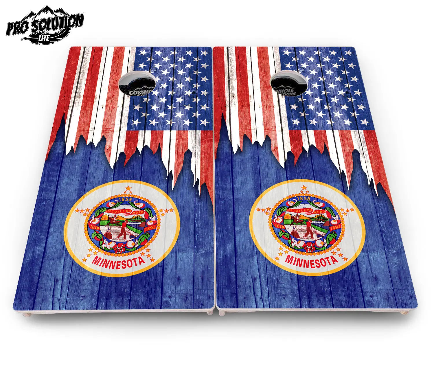 State Flag Designs Massachusetts to New Jersey Cornhole Boards - Pro Solution Lite Series by Cornhole Solutions, Southern home decor detail photo 9