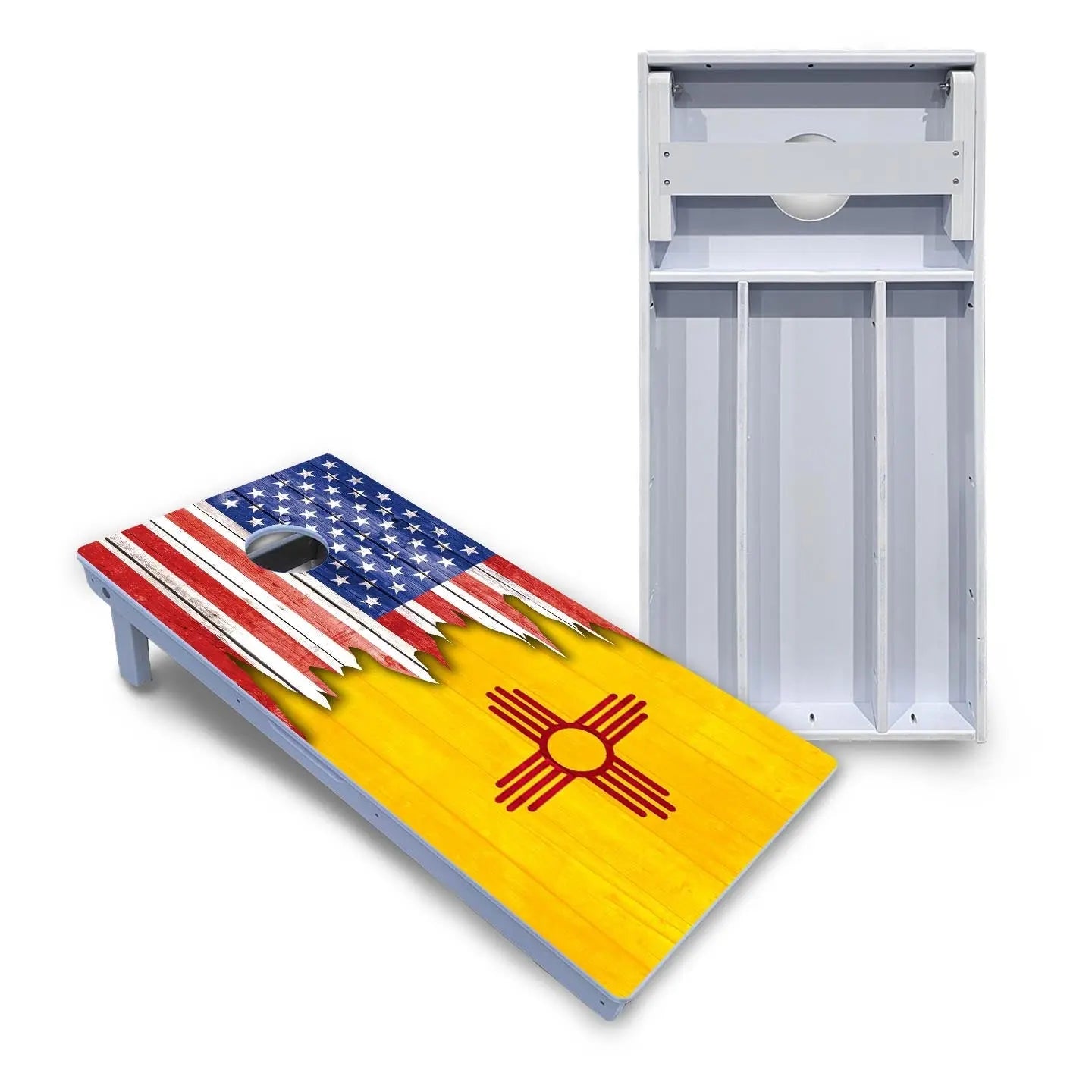 State Flag Designs New Mexico to South Carolina Cornhole Boards - All Weather Series by Cornhole Solutions, Southern home decor main product photo