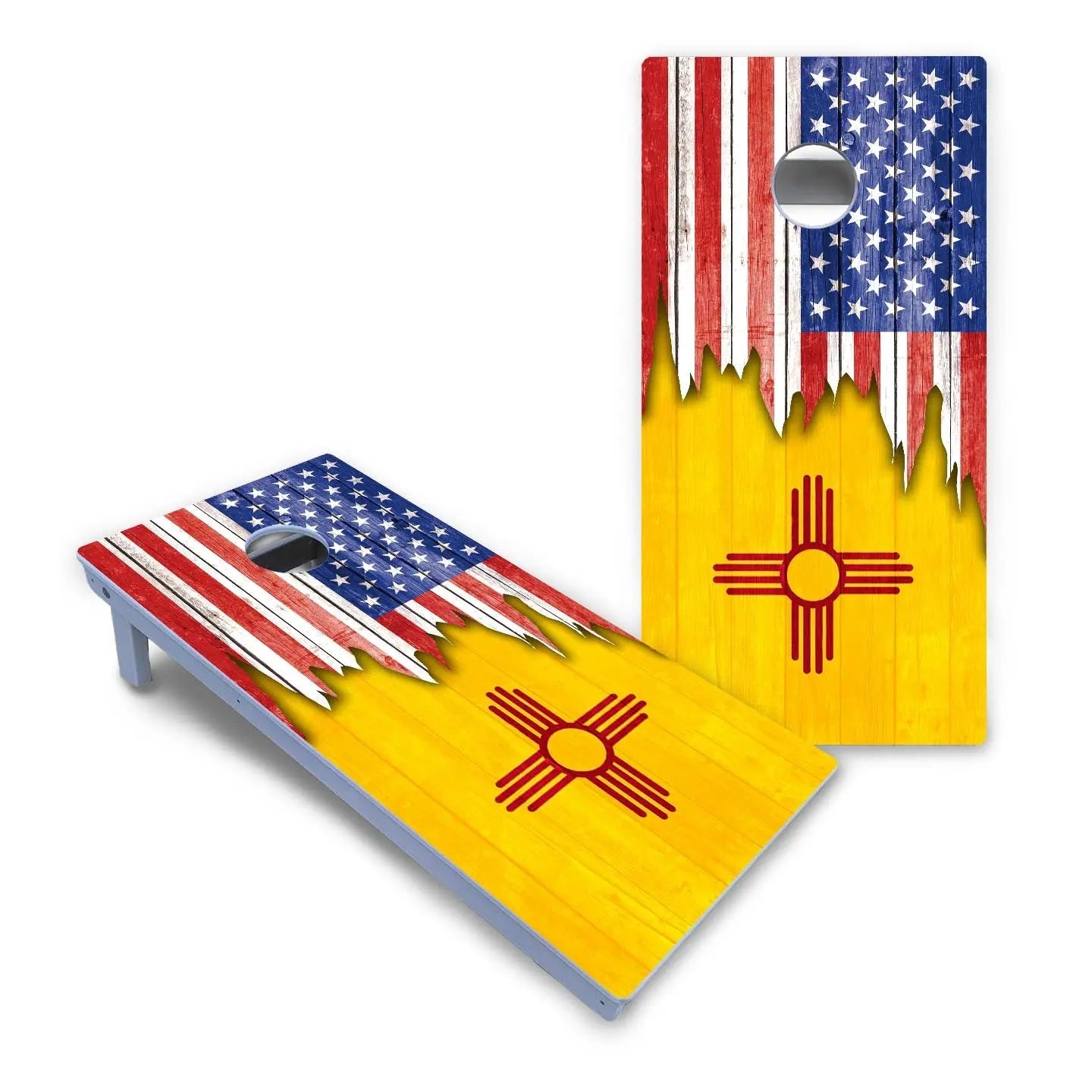 State Flag Designs New Mexico to South Carolina Cornhole Boards - All Weather Series by Cornhole Solutions, Southern home decor detail photo 2