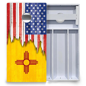 State Flag Designs New Mexico to South Carolina Cornhole Boards - All Weather Series by Cornhole Solutions, Southern home decor detail photo 5