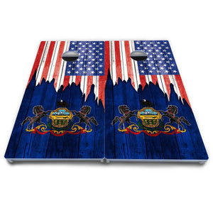 State Flag Designs New Mexico to South Carolina Cornhole Boards - All Weather Series by Cornhole Solutions, Southern home decor detail photo 20