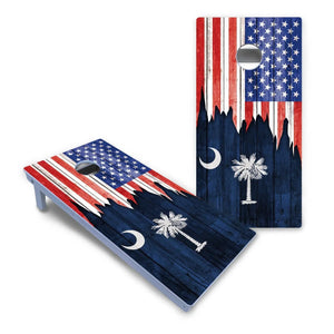 State Flag Designs New Mexico to South Carolina Cornhole Boards - All Weather Series by Cornhole Solutions, Southern home decor detail photo 23