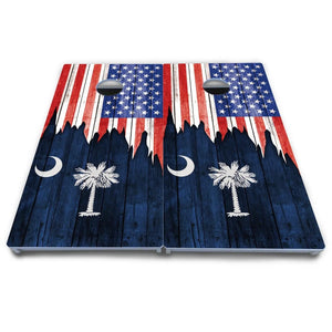 State Flag Designs New Mexico to South Carolina Cornhole Boards - All Weather Series by Cornhole Solutions, Southern home decor detail photo 24