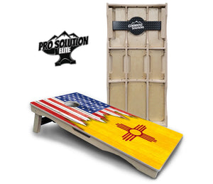 State Flag Designs New Mexico to South Carolina Cornhole Boards - Pro Solution Elite Series by Cornhole Solutions, Southern home decor detail photo 2