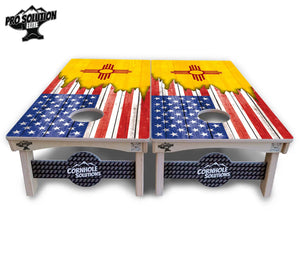 State Flag Designs New Mexico to South Carolina Cornhole Boards - Pro Solution Elite Series by Cornhole Solutions, Southern home decor detail photo 4