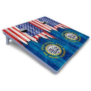 State Flag Designs South Dakota to Wyoming Cornhole Boards - All Weather Series by Cornhole Solutions, Southern home decor detail photo 4