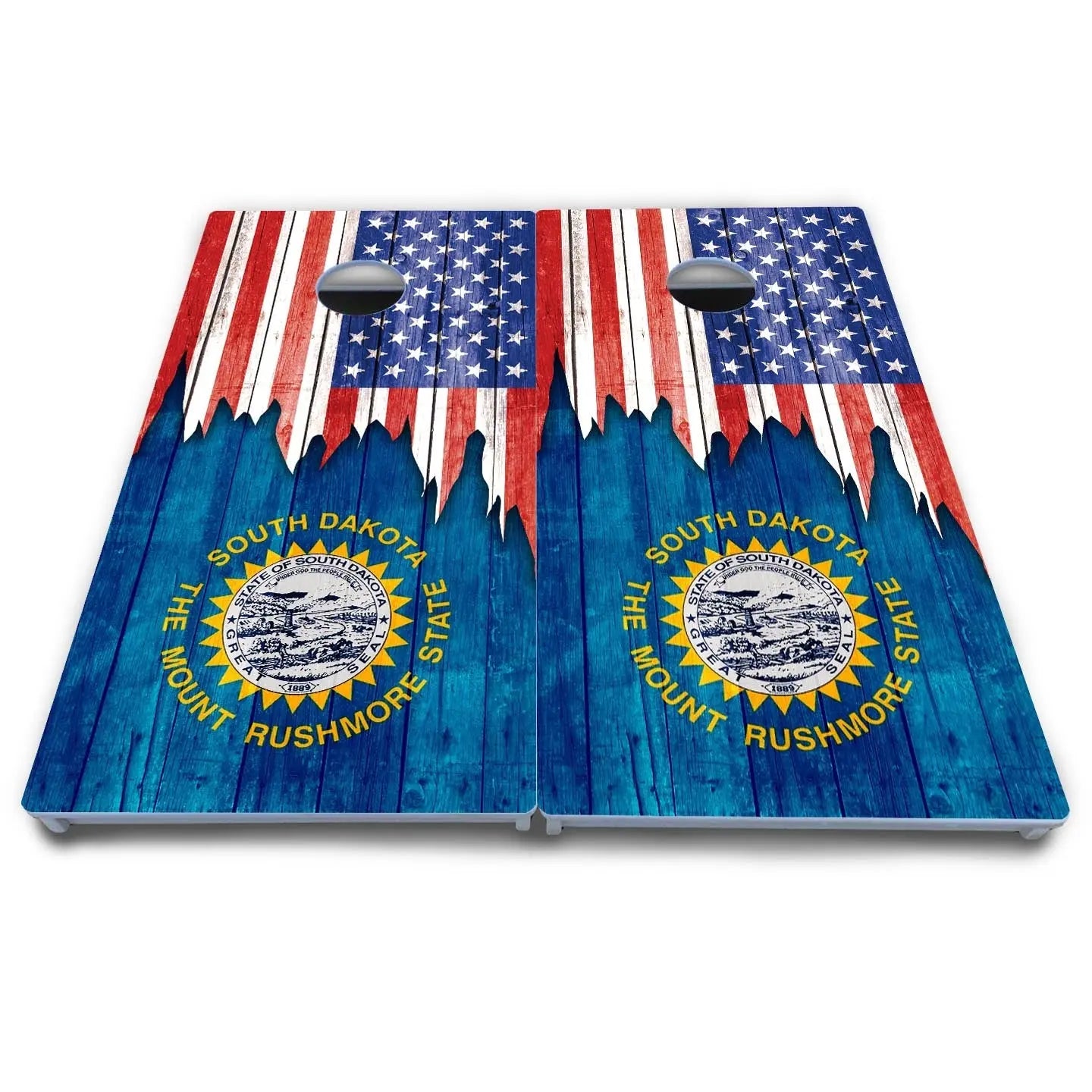 State Flag Designs South Dakota to Wyoming Cornhole Boards - All Weather Series by Cornhole Solutions, Southern home decor detail photo 5