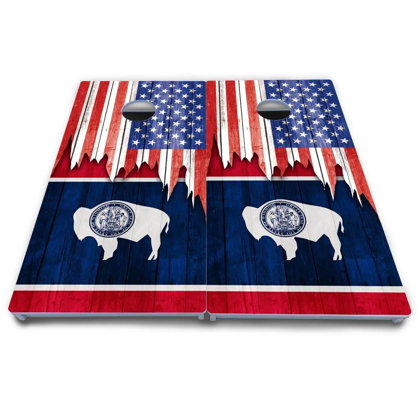 State Flag Designs South Dakota to Wyoming Cornhole Boards - All Weather Series by Cornhole Solutions, Southern home decor detail photo 14