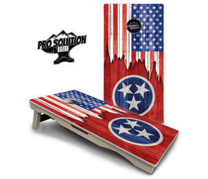 State Flag Designs South Dakota to Wyoming Cornhole Boards - Pro Solution Elite Series by Cornhole Solutions, Southern home decor detail photo 7
