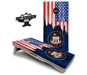 State Flag Designs South Dakota to Wyoming Cornhole Boards - Pro Solution Elite Series by Cornhole Solutions, Southern home decor detail photo 11
