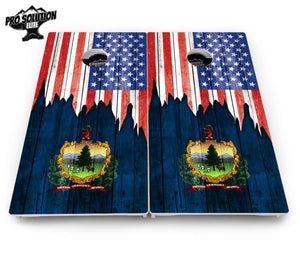 State Flag Designs South Dakota to Wyoming Cornhole Boards - Pro Solution Elite Series by Cornhole Solutions, Southern home decor detail photo 14