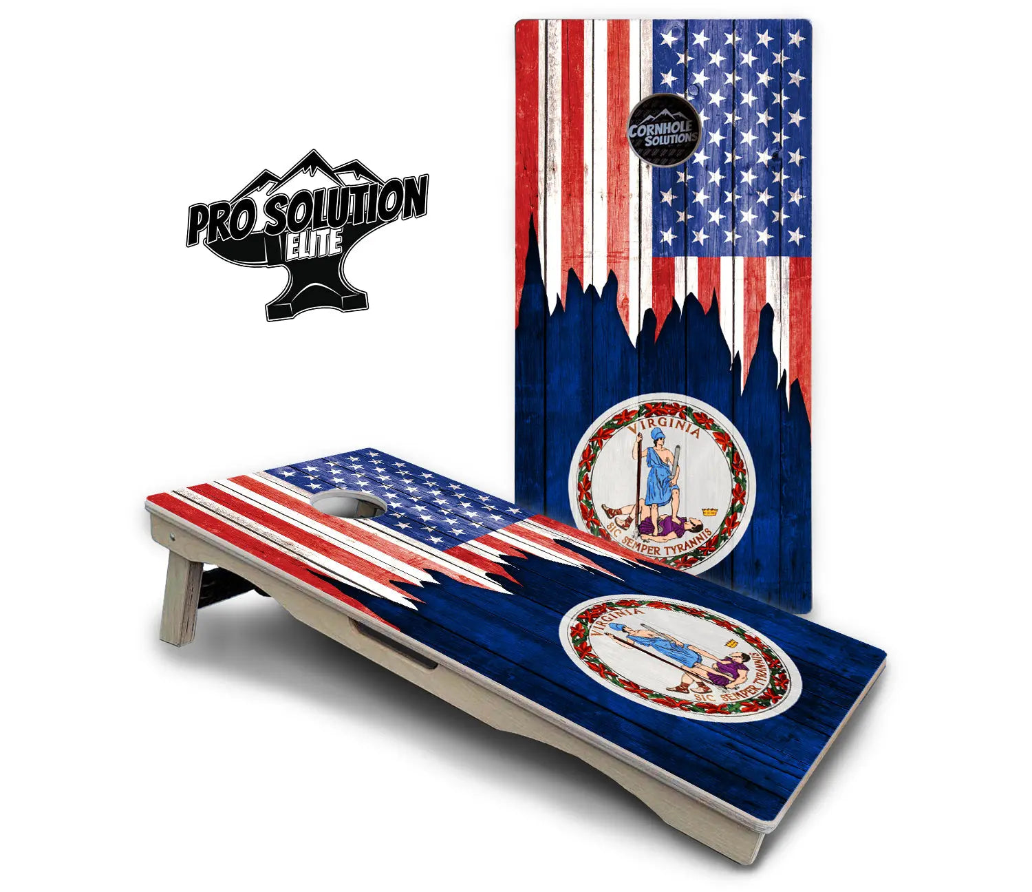 State Flag Designs South Dakota to Wyoming Cornhole Boards - Pro Solution Elite Series by Cornhole Solutions, Southern home decor detail photo 15