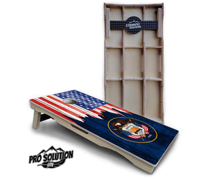 State Flag Designs South Dakota to Wyoming Cornhole Boards - Pro Solution Lite Series by Cornhole Solutions, Southern home decor detail photo 10